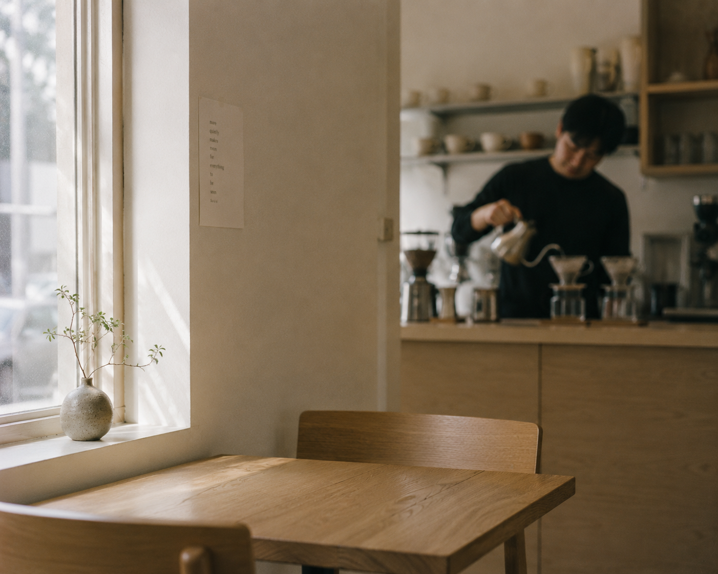 Cafe barista